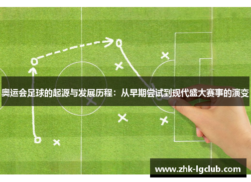 奥运会足球的起源与发展历程：从早期尝试到现代盛大赛事的演变