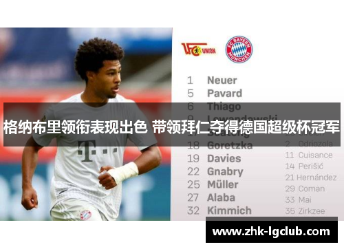 格纳布里领衔表现出色 带领拜仁夺得德国超级杯冠军